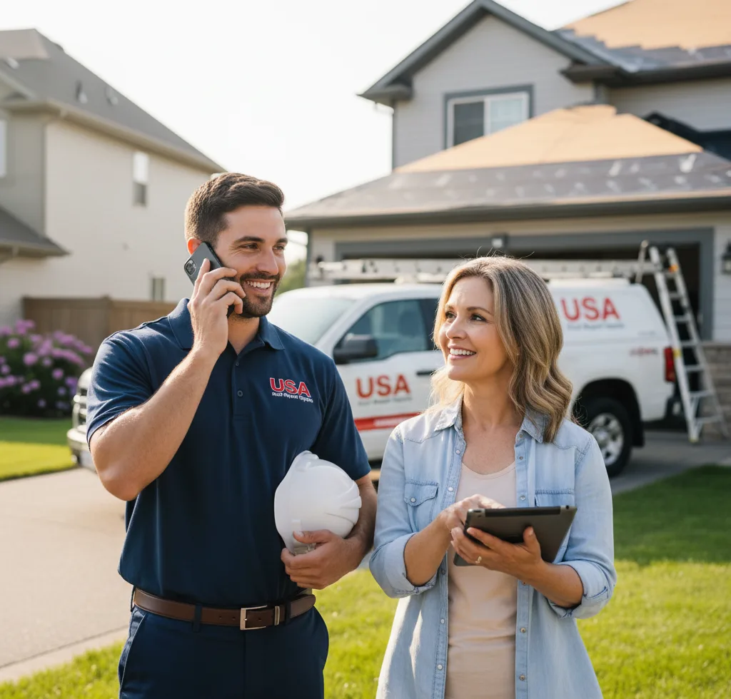USA Roof Repair Experts customer support in Douglas